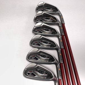 Ping K15 Iron Set 5-PW Orange Dot 2* Flat TFC149 Ladies Graphite Womens RH