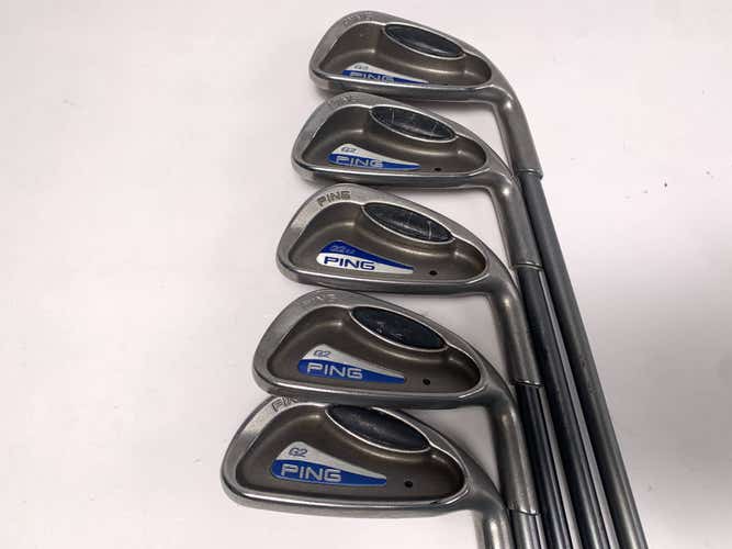 Ping G2 Iron Set 5-9 Black Dot TFC 100 Regular Graphite Mens RH