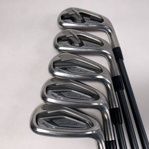 Titleist T300 Iron Set 6-PW Accra 60i Senior Graphite Mens RH Midsize Grips