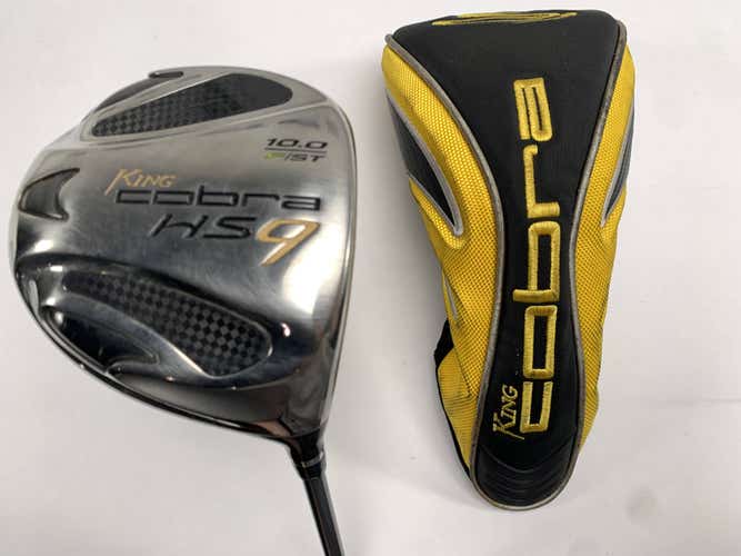 Cobra HS9 F Driver 10* Graphite Design YS-5.6+ Regular Graphite Mens RH HC