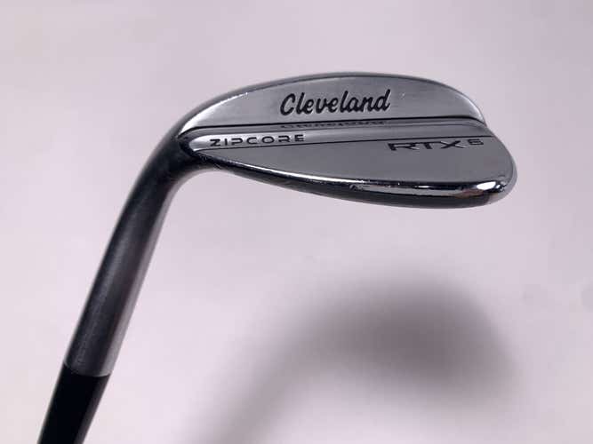 Cleveland RTX 6 ZipCore Tour Satin Lob Wedge LW 60* 10 DG Spinner Tour Mens LH