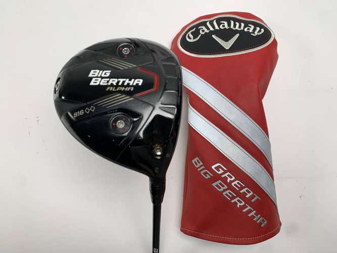 Callaway Big Bertha Alpha 816 DBD Driver 9* Rogue 110 MSI 3.8 60g Stiff RH HC