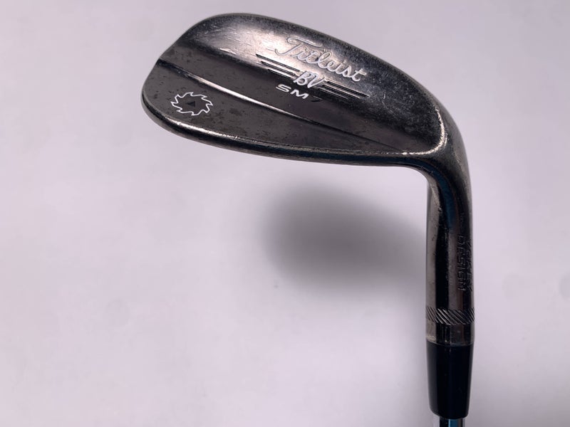 Titleist Vokey SM7 Brushed Steel Gap Wedge GW 50* 8 Bounce F-Grind Wedge Mens RH