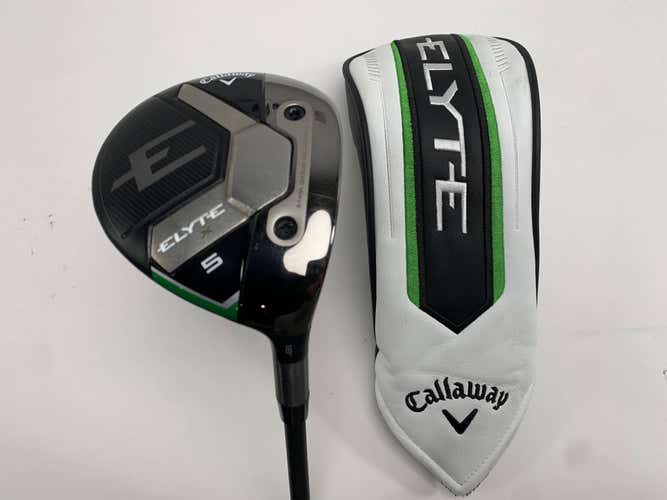 Callaway Elyte X 5 Fairway Wood 18* Vanquish 4 R2 Senior Graphite Mens RH HC