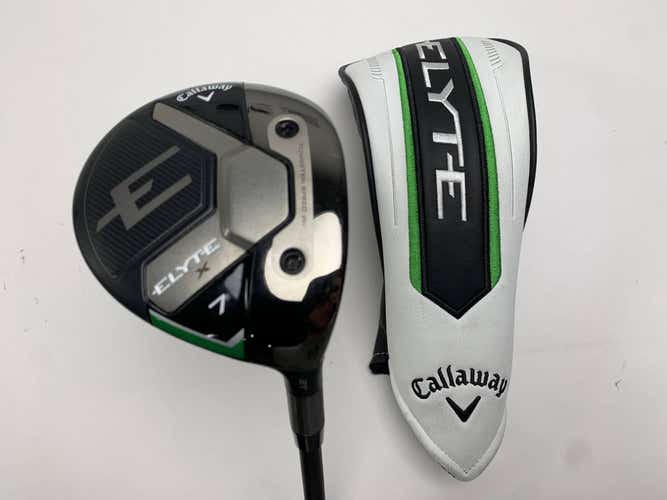 Callaway Elyte X 7 Fairway Wood 21* Vanquish 4 R2 Senior Graphite Mens RH HC