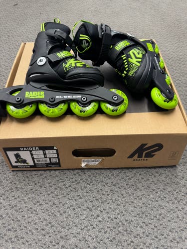 K2 Raider Adjustable 11-2 youth Inline Skates (New)