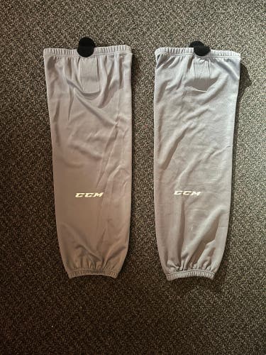 Grey CCM Practice Socks | Senior