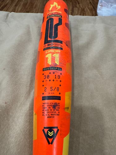2024 Easton Hype Fire Composite USABat Certified Bat (-11) 19 oz 30" (Used)