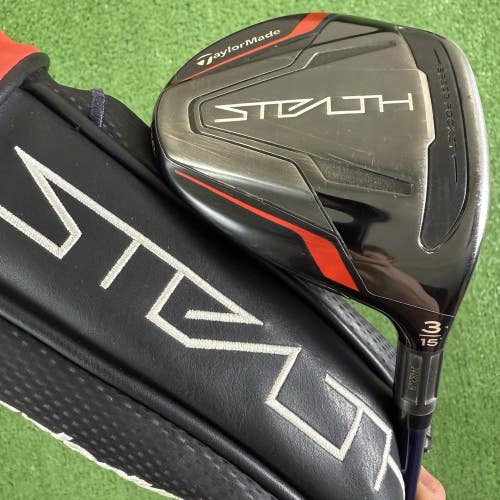 Taylormade Stealth 3 Wood 15 Ventus Velocore TR Blue 8X 8-X Extra Stiff Flex 43