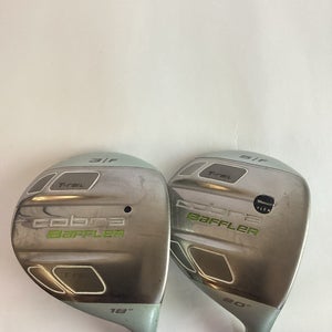 Cobra Baffler T-Rail Fairway Woods Set 3 & 5 With Ladies Graphite Shafts