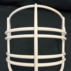 Schutt SUPER PRO NJOP-XL Adult Football Face Mask In White