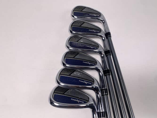 Callaway Paradym Iron Set 6-PW+GW Project X HZRDUS 5.5 65g Regular RH