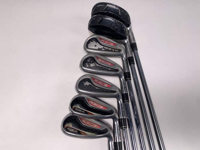 Adams Idea A3 OS Iron Set 4-PW Performance Lite Regular Graphite & Steel Mens RH