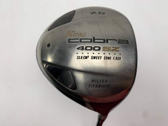 Cobra SZ 400 Driver 7.5* Aldila HM Tour 60 60g Extra Stiff Graphite Mens RH