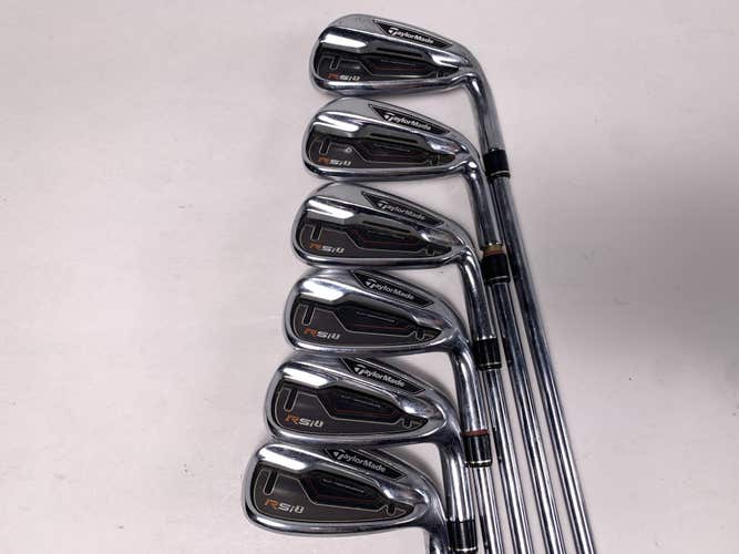 TaylorMade RSi 1 Iron Set 5-PW KBS 90g Regular Steel Mens RH