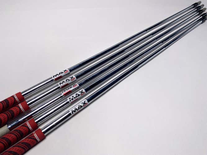 KBS Max MT 85g Regular Steel Iron Set of 5 Shafts 34.25''-36.75''- Pull 0.355