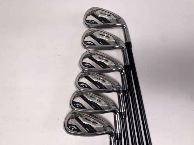 Callaway Mavrik Max Iron Set 6-PW+GW UST Mamiya Helium 50L I 50g Ladies RH