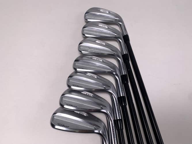 Titleist T100 2021 Iron Set 4-PW Project X LZ 6.0 Black Stiff Steel Mens RH