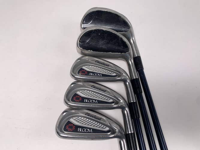 Cleveland Bloom Hybrid Iron Set 5-9 Bloom 50g Ladies Graphite Womens RH