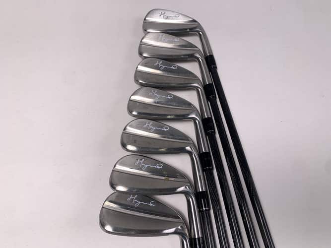 Haywood Golf Signature Iron Set 4-PW AeroTech Gener8 F4 Stiff Graphite Mens RH