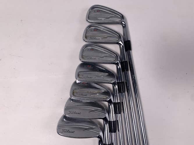 Titleist ZB Forged Iron Set 3-PW Precision Rifle 6.0 Stiff RH No 9 iron