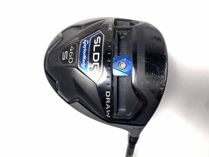 TaylorMade SLDR 460 S Driver 14* Fujikura Speeder 47g Senior Graphite Mens RH