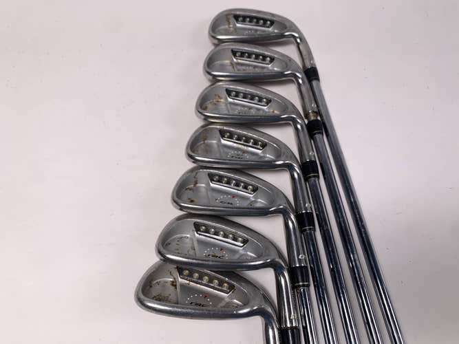 TaylorMade Rac OS Iron Set 3-PW Light Metal 95g Regular Steel Mens RH