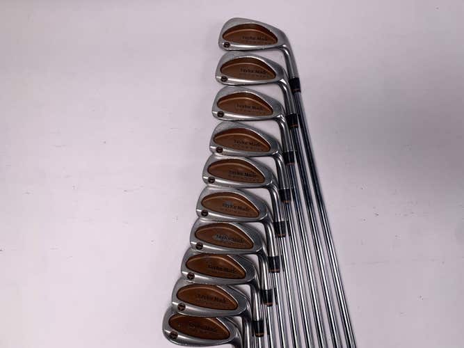 TaylorMade Burner Oversize Iron Set 2-PW+SW Precision Rifle S-90 Regular Mens RH