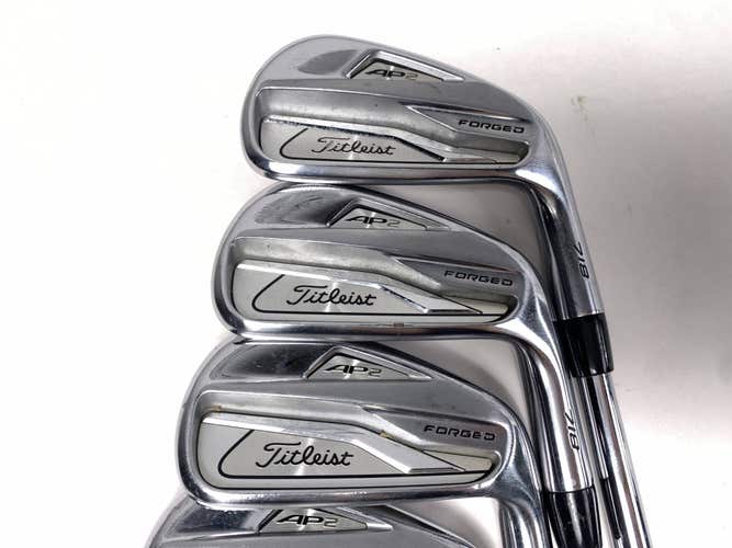 Titleist 718 AP2 Iron Set 5-PW True Temper Dynamic Gold S300 Stiff RH -1/2''