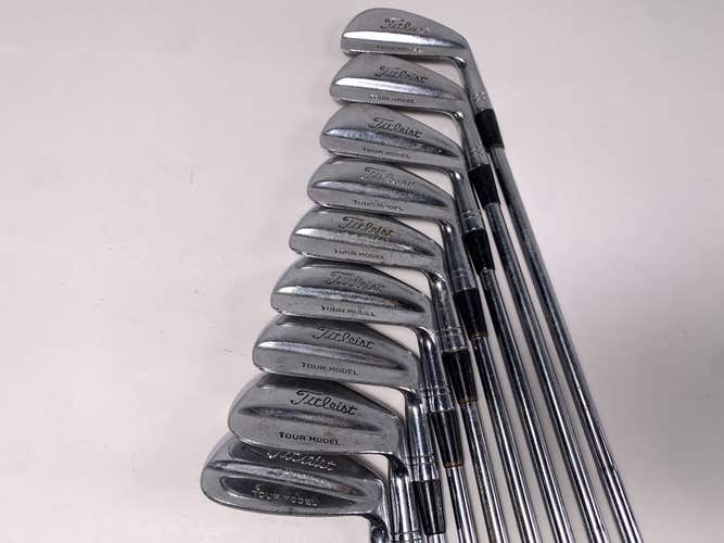Titleist Tour Model Box Blade Iron Set 1-PW  Dynamic Gold Stiff Mens RH- No 8i