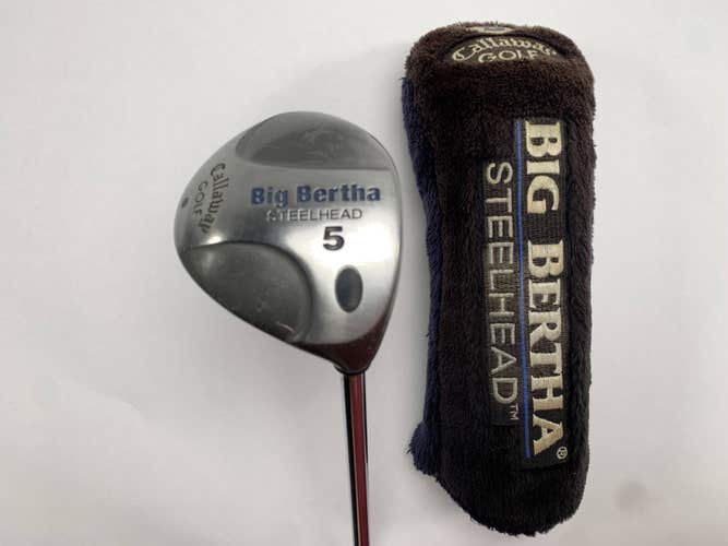 Callaway Steelhead 5 Fairway Wood 18* Memphis "10" 98 Regular RH HC