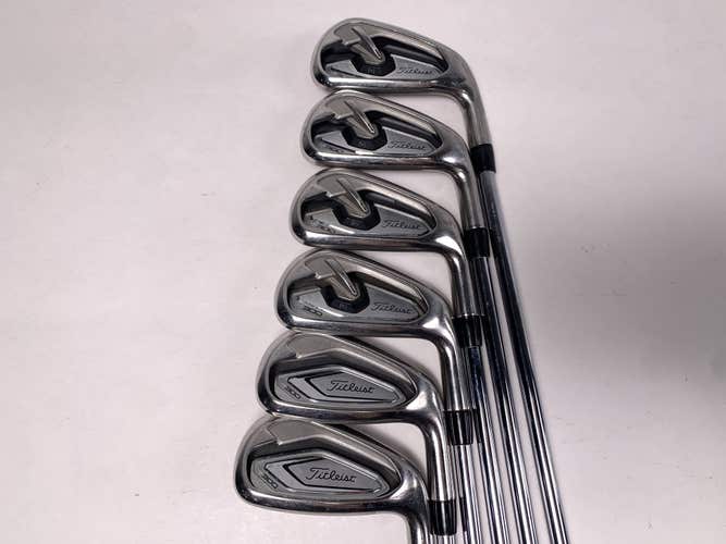 Titleist T300 Iron Set 4-9 True Temper AMT Red R300 Regular RH Midsize Grips