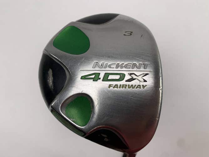 Nickent 4DX 3 Fairway Wood 15* Aldila NV Green 75g Regular Graphite Mens RH