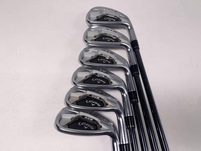 Callaway Apex DCB 21 Iron Set 6-PW+GW UST Mamiya Recoil Dart F3 65g Regular RH