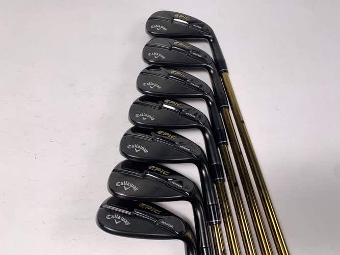 Callaway EPIC MAX Star Iron Set 6-PW+GW+SW ATTAS Speed Series 40g Ladies RH