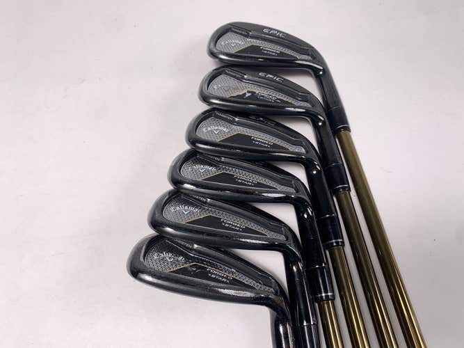 Callaway EPIC Forged Star Iron Set 7-PW+GW+SW ATTAS Speed Series 40g Ladies RH