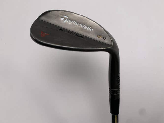 TaylorMade Milled Grind Black Lob Wedge LW 58* 12 DG Wedge Steel Mens RH