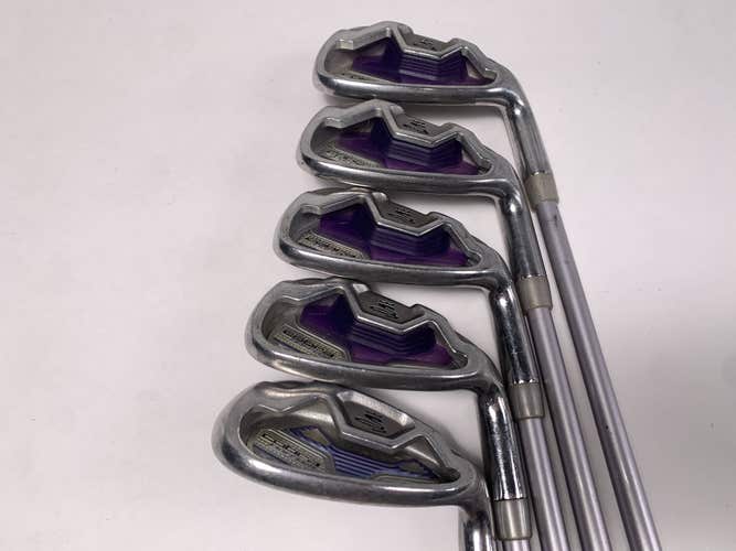 Cobra Baffler XL Womens Iron Set 7-PW+SW 50g Ladies Graphite Womens RH