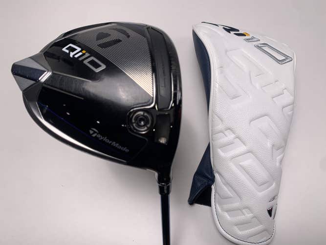 TaylorMade Qi10 Driver 9* Project X HZRDUS RDX Smoke 6.0 Blue 60g Stiff RH HC