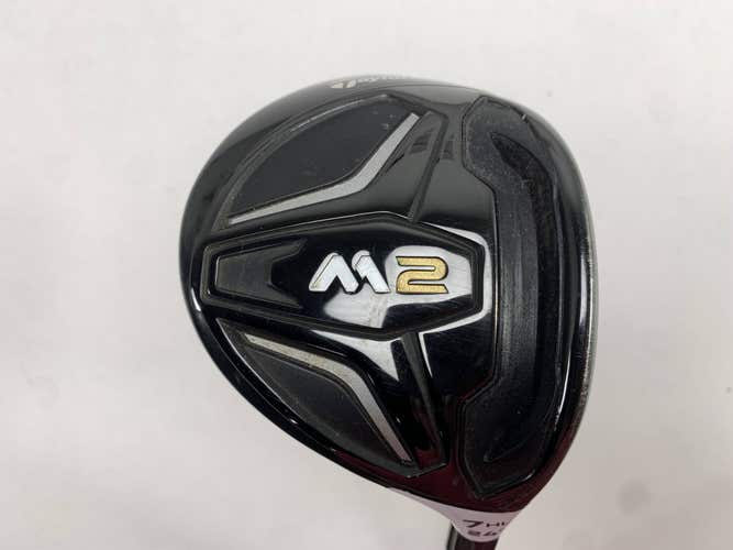 TaylorMade M2 7 Fairway Wood 24* REAX 55g Senior Graphite Mens RH Undersize Grip
