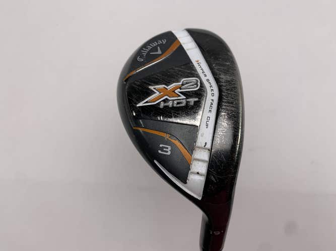 Callaway X2 Hot 3 Hybrid 19* X2 Hot 60g Regular Graphite Mens RH