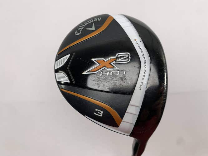 Callaway X2 Hot 3 Fairway Wood 15* Aldila Tour ATX Regular Graphite Mens RH
