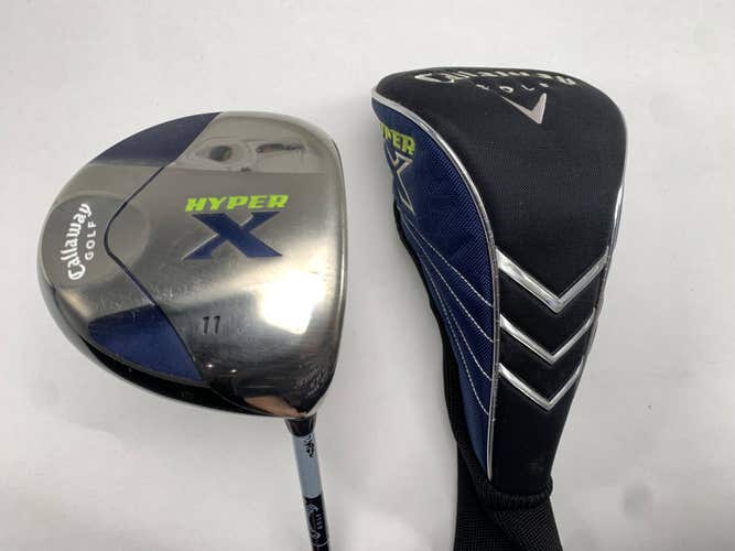 Callaway Hyper X Driver 11* Fujikura Fit On X Regular Graphite Mens RH HC