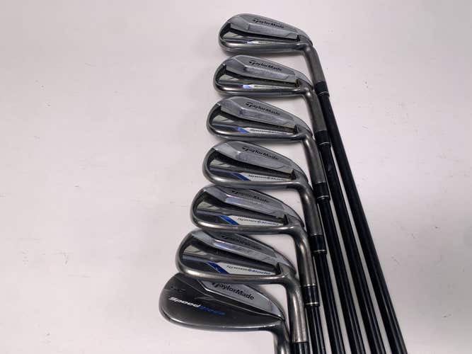 TaylorMade Speedblade Iron Set 5-PW+GW Matrix Regular Graphite Mens RH