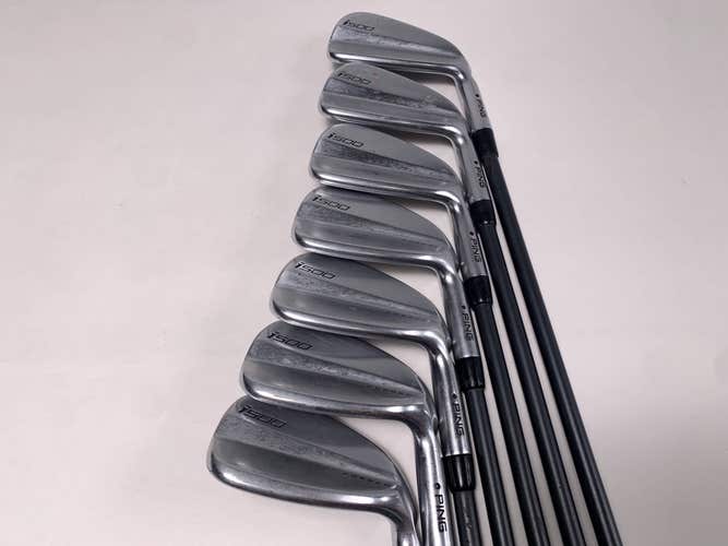 Ping i500 Iron Set 5-PW+GW Black Dot Accra 80i Stiff Graphite Mens RH