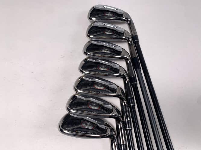 TaylorMade Burner 2009 Iron Set 6-PW+GW+SW Accra 70i Regular Graphite Mens RH