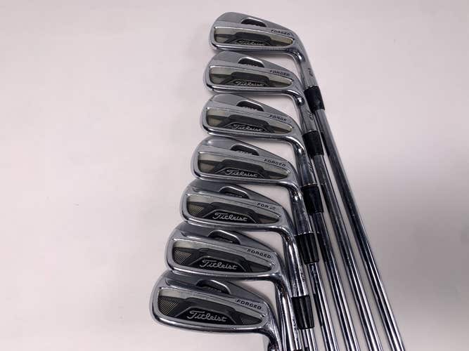 Titleist 712 AP2 Iron Set 4-PW True Temper Dynamic Gold S300 Stiff Steel Mens RH
