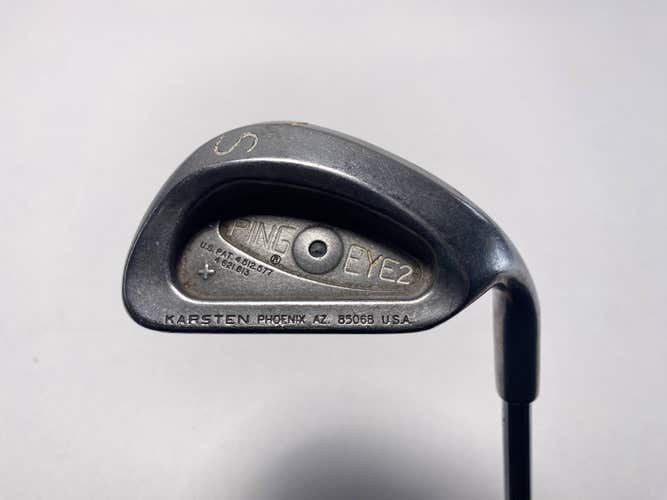 Ping Eye 2 + Sand Wedge SW Black Dot Karsten ZZ-Lite Regular Steel Mens RH