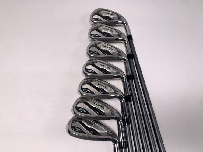 Callaway Mavrik Max Iron Set 5-PW+SW Project X Catalyst 5.0 55g Senior RH