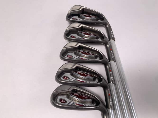 Ping Faith Iron Set 7-PW+SW Red Dot 1* Flat ULT200 Ladies Graphite Womens RH